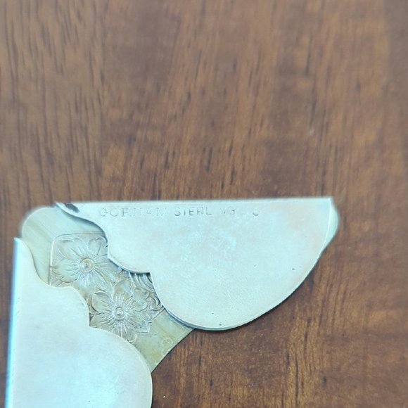 Gorham Silver Floral Bookmark - Picture 6 of 6